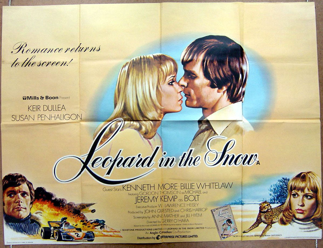 Leopard In The Snow  (Mills and Boon)  Original Quad Movie Poster  