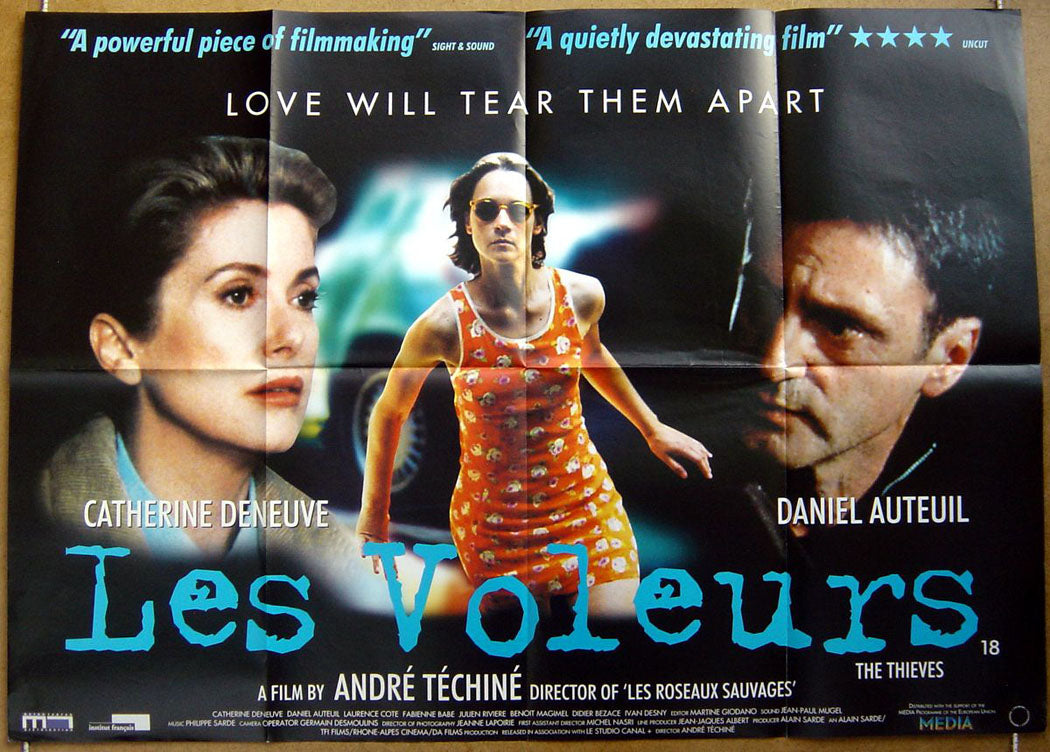 Les Voleurs  (a.k.a. Thieves)  Original Quad Movie Poster