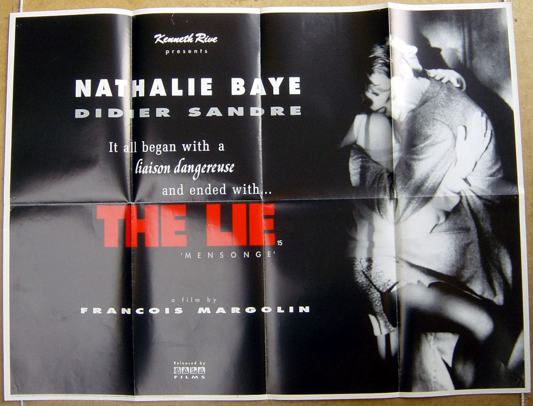 The Lie  (a.k.a. Mensonge)  Original Quad Movie Poster  