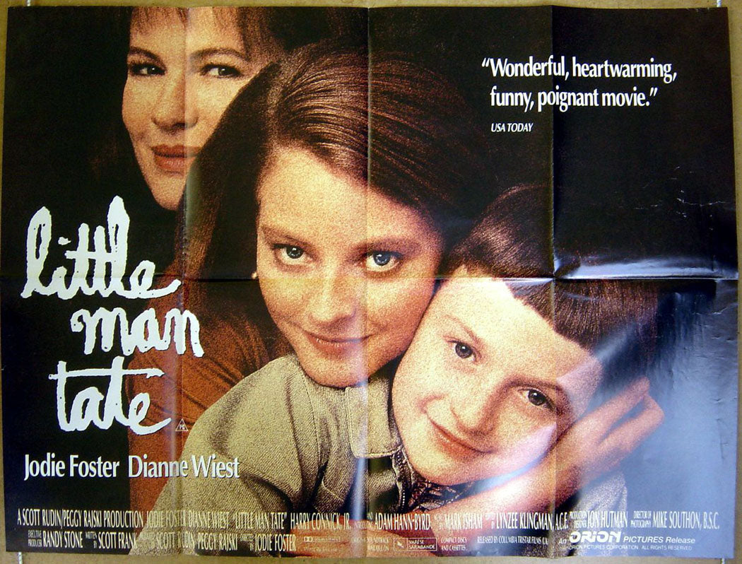 Little Man Tate  Original Quad Movie Poster  