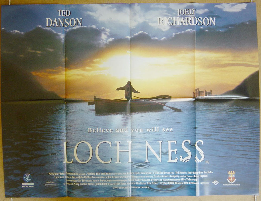 Loch Ness  Original Quad Movie Poster  