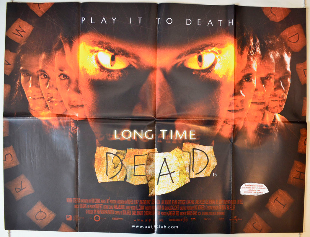 Long Time Dead Original British Quad Poster - Movie Poster