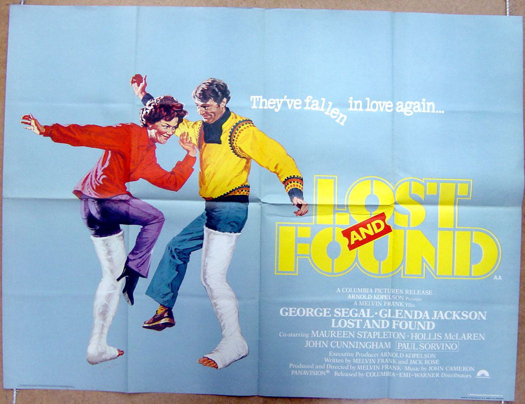 Lost And Found  Original Quad Movie Poster  