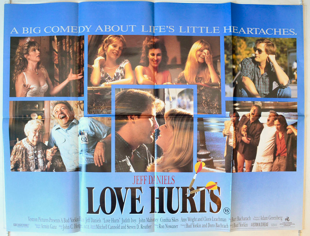 Love Hurts Original British Quad Poster - Movie Poster