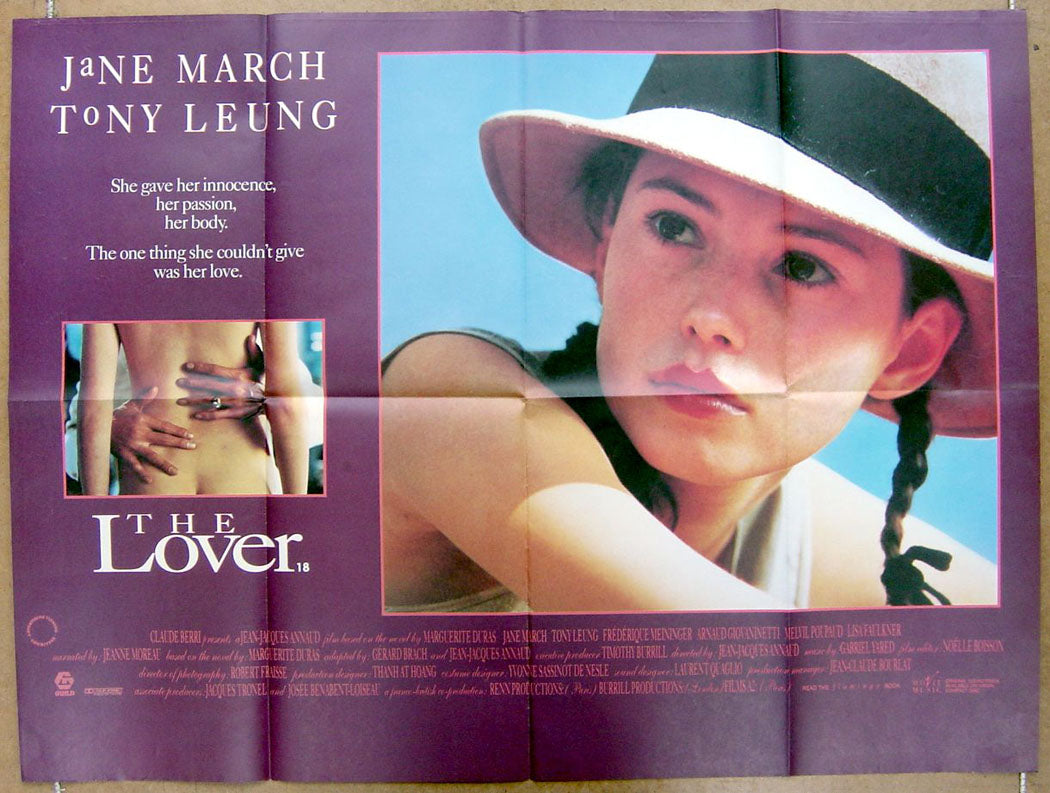 The Lover  Original Quad Movie Poster  