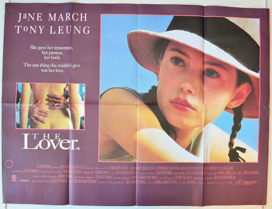 The Lover  (a.k.a. L'amant)   Original British Quad Poster - Movie Poster