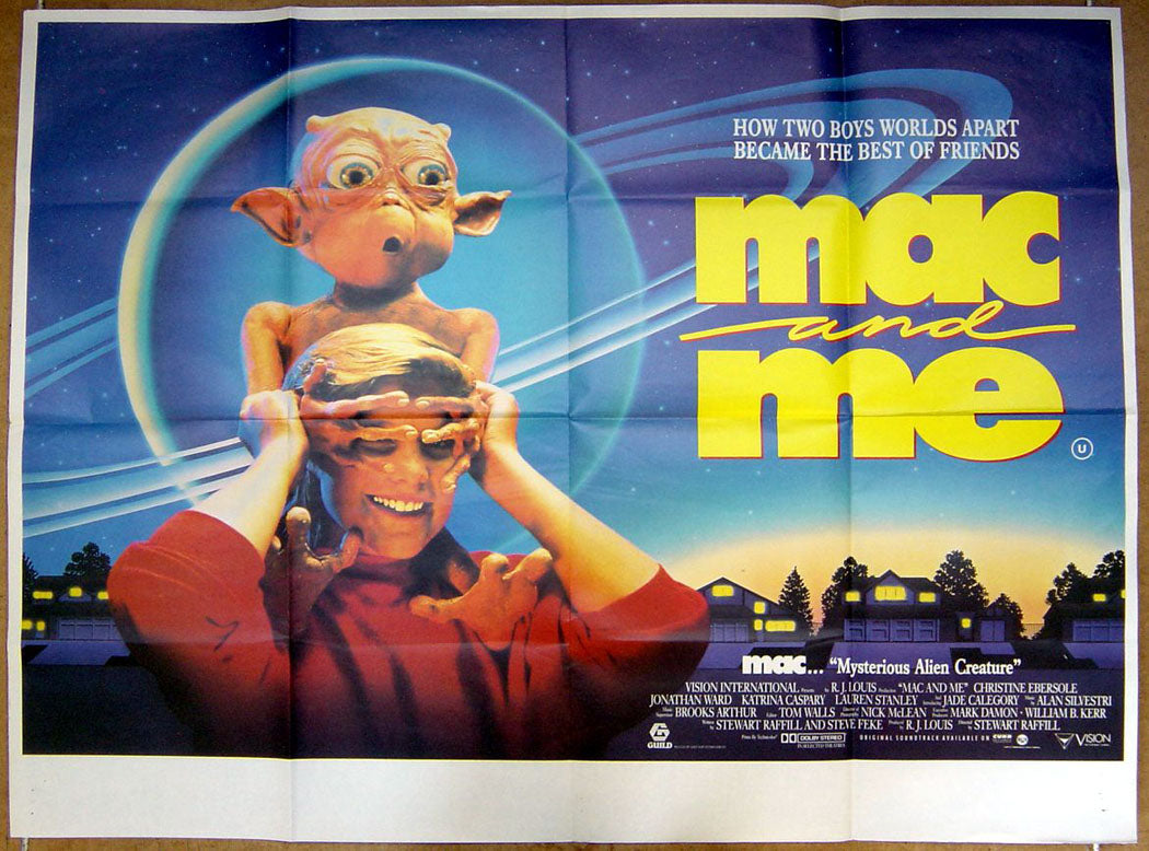 Mac And Me  Original Quad Movie Poster  