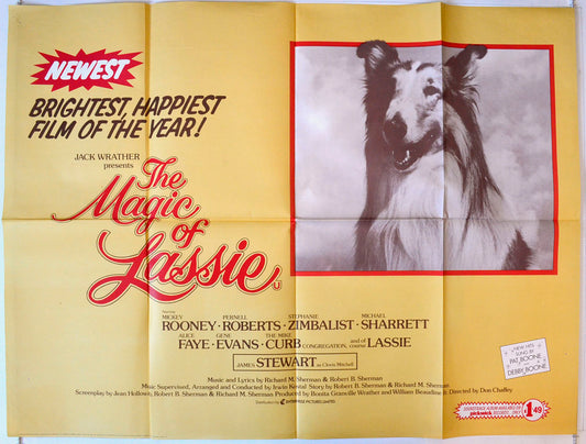 The Magic Of Lassie Original British Quad Poster - Movie Poster