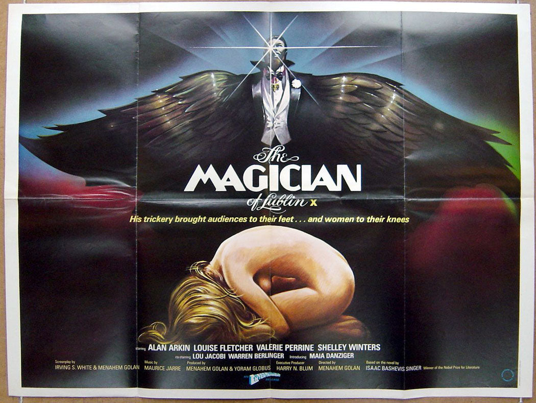 The Magician Of Lublin  Original Quad Movie Poster  