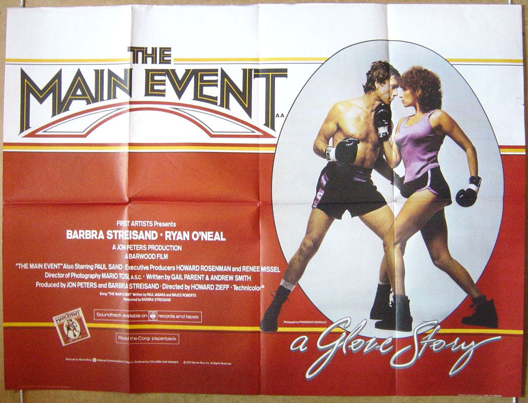 The Main Event  Original Quad Movie Poster  