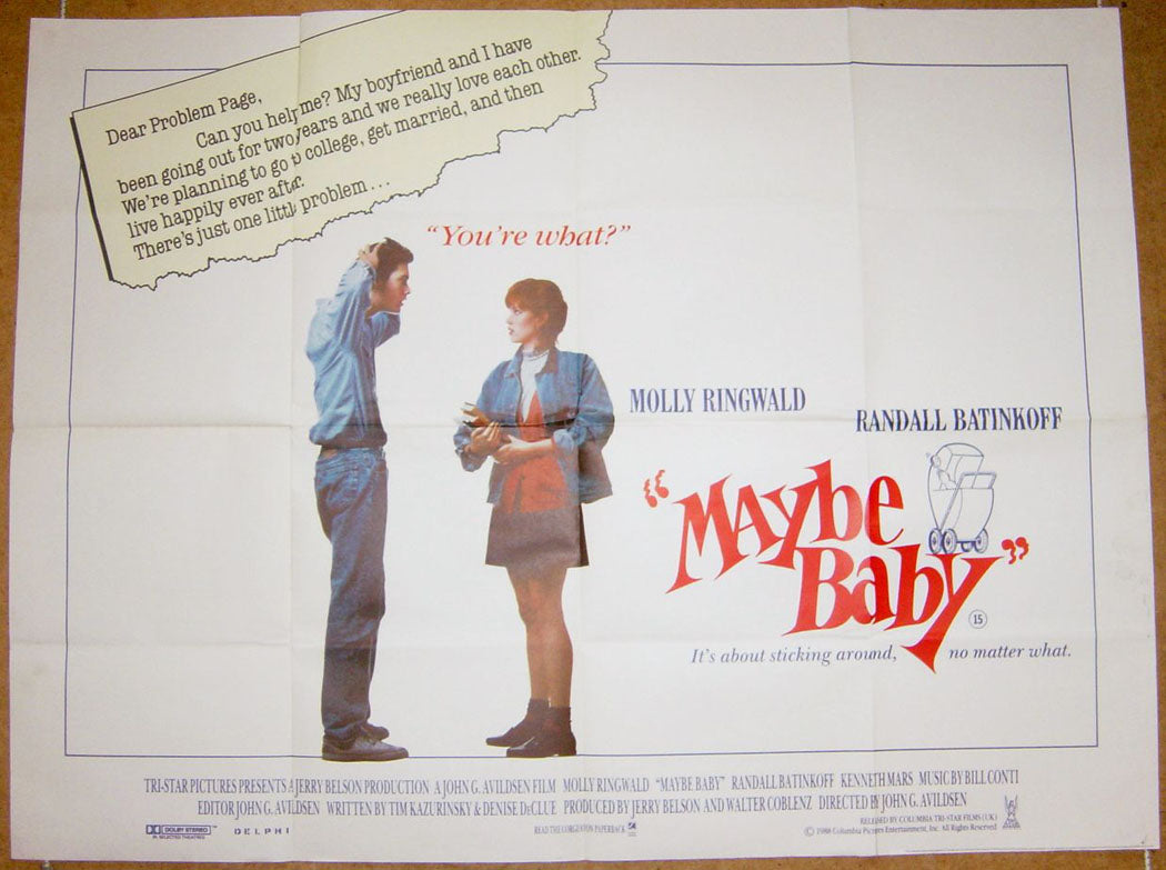 Maybe Baby  Original Quad Movie Poster 