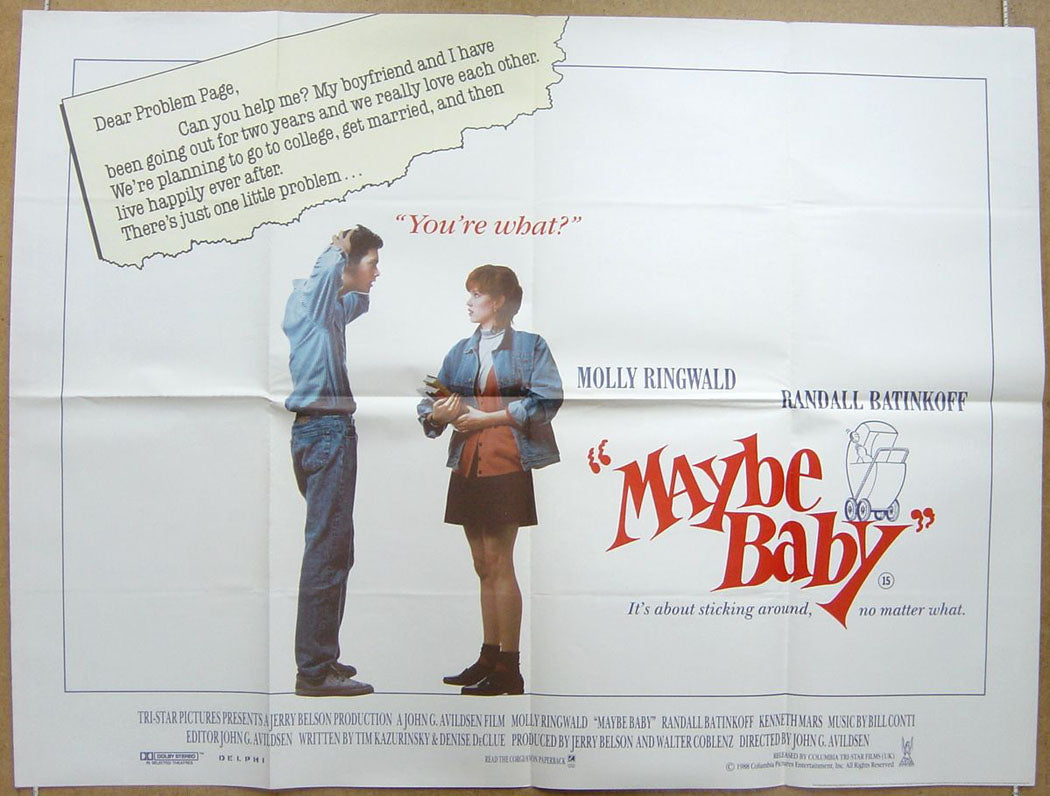 Maybe Baby  Original Quad Movie Poster  