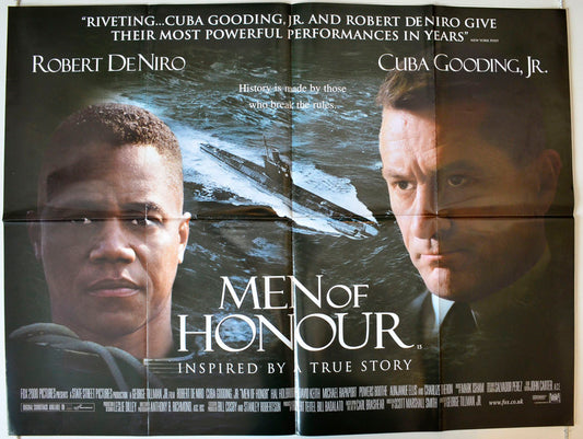 Men Of Honour Original British Quad Poster - Movie Poster