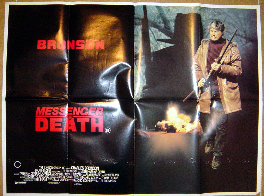 Messenger Of Death  Original Quad Movie Poster  