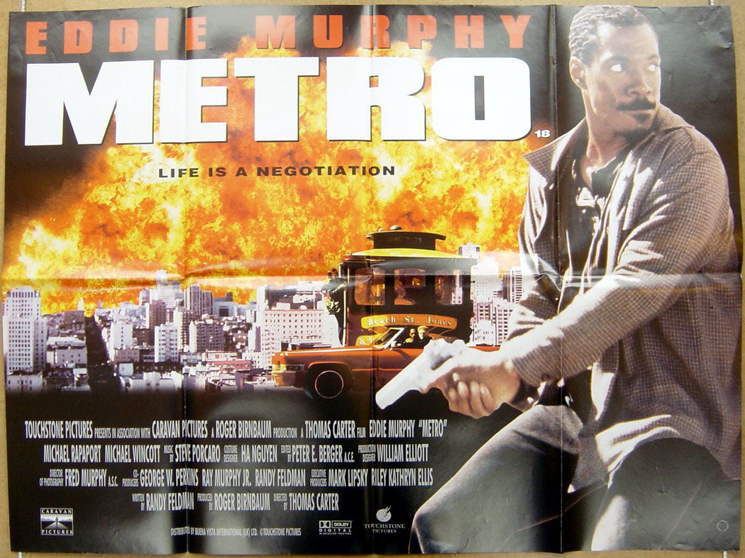 Metro  Original Quad Movie Poster 