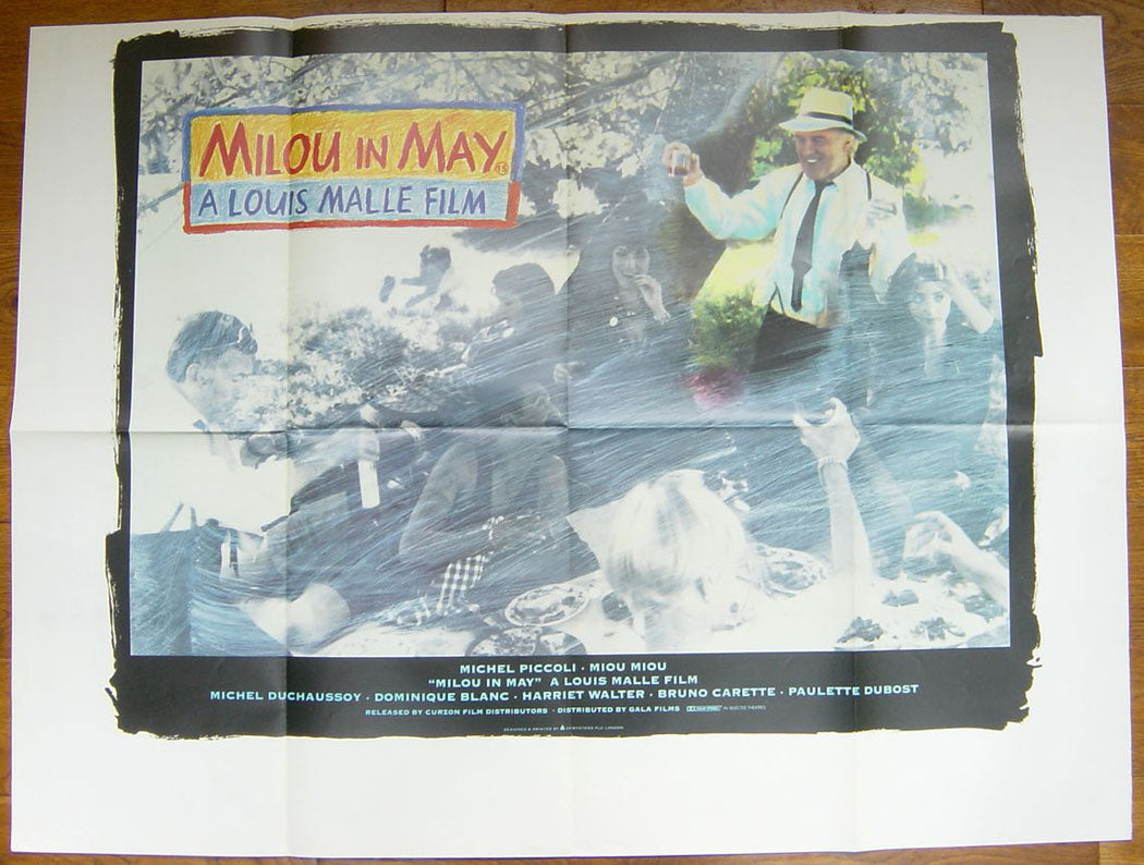 Milou In May  (a.k.a. Milou En Mai)  Original Quad Movie Poster  