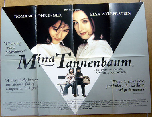 Mina Tannenbaum  Original Quad Movie Poster  