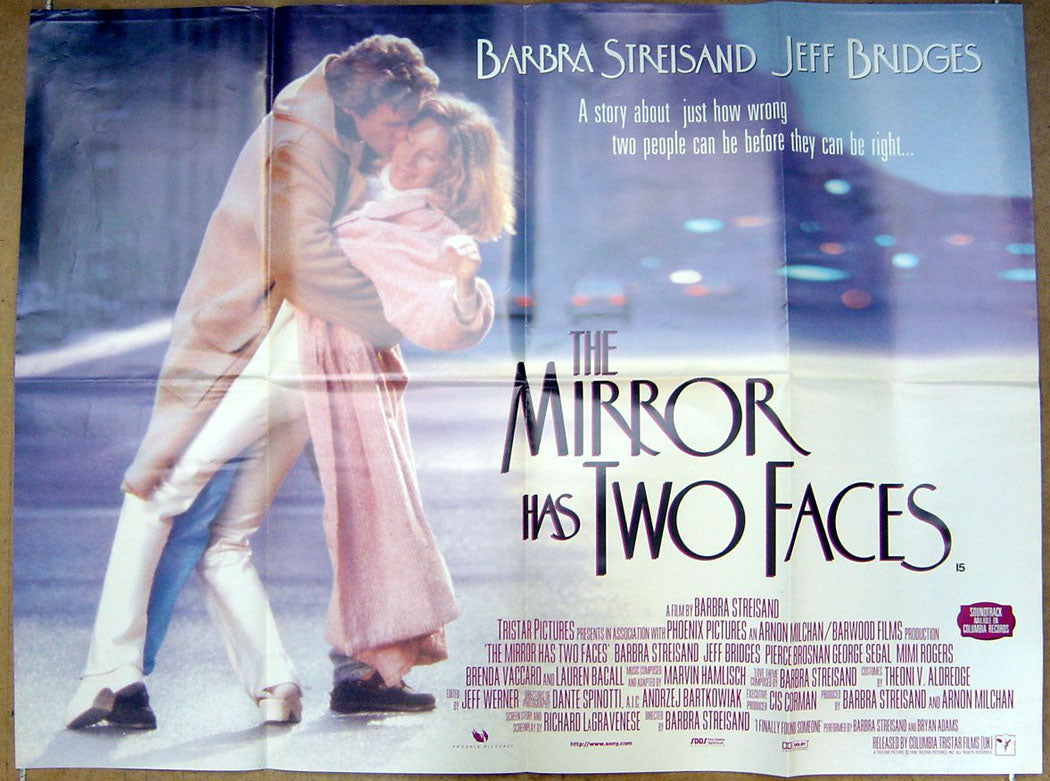 The Mirror Has Two Faces   Original Quad Movie Poster  