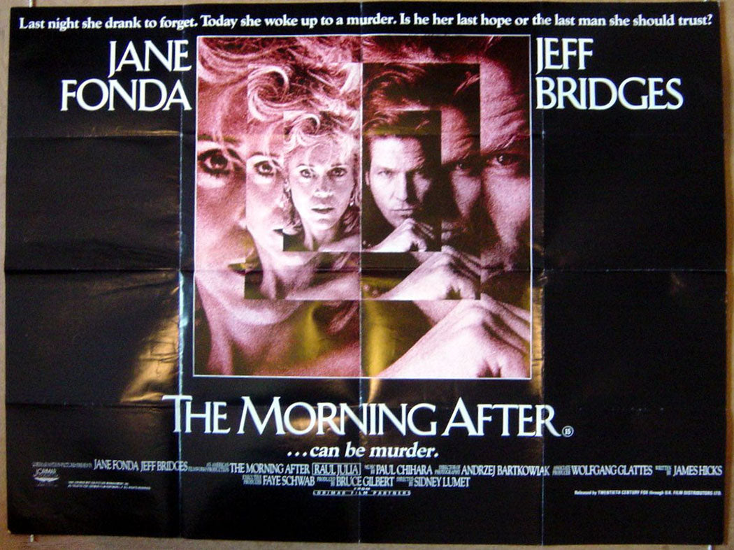 The Morning After  Original Quad Movie Poster  