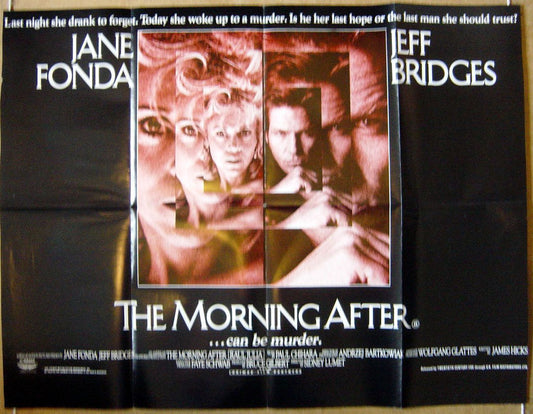 The Morning After  Original Quad Movie Poster  