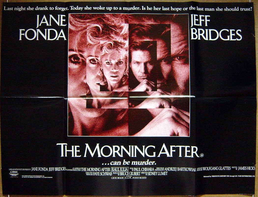 The Morning After  Original Quad Movie Poster 