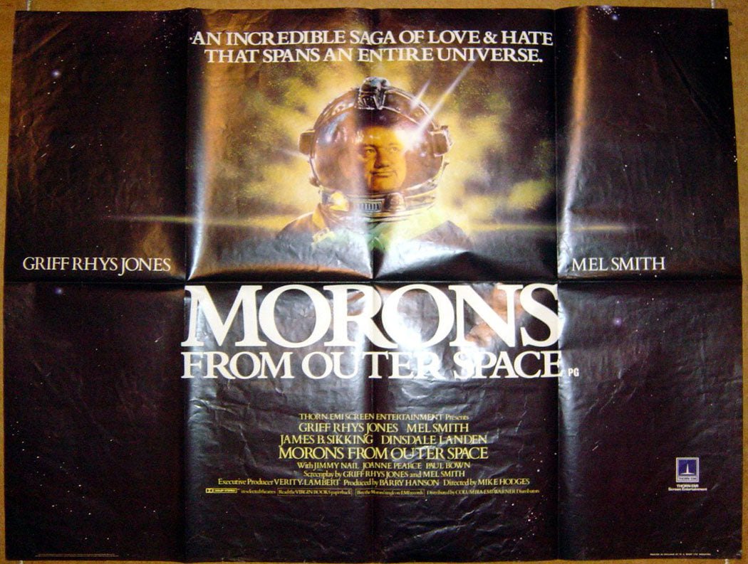 Morons From Outer Space  Original Quad Movie Poster  