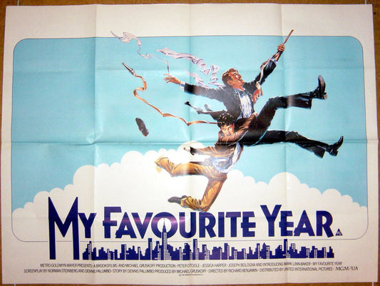 My Favourite Year  Original Quad Movie Poster  