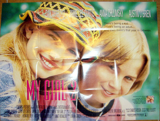 My Girl 2  Original Quad Movie Poster  