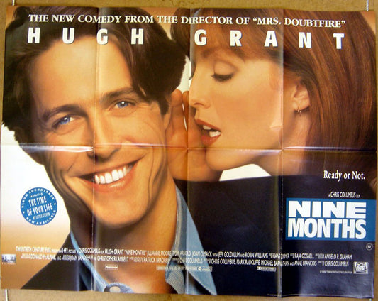 Nine Months  Original Quad Movie Poster