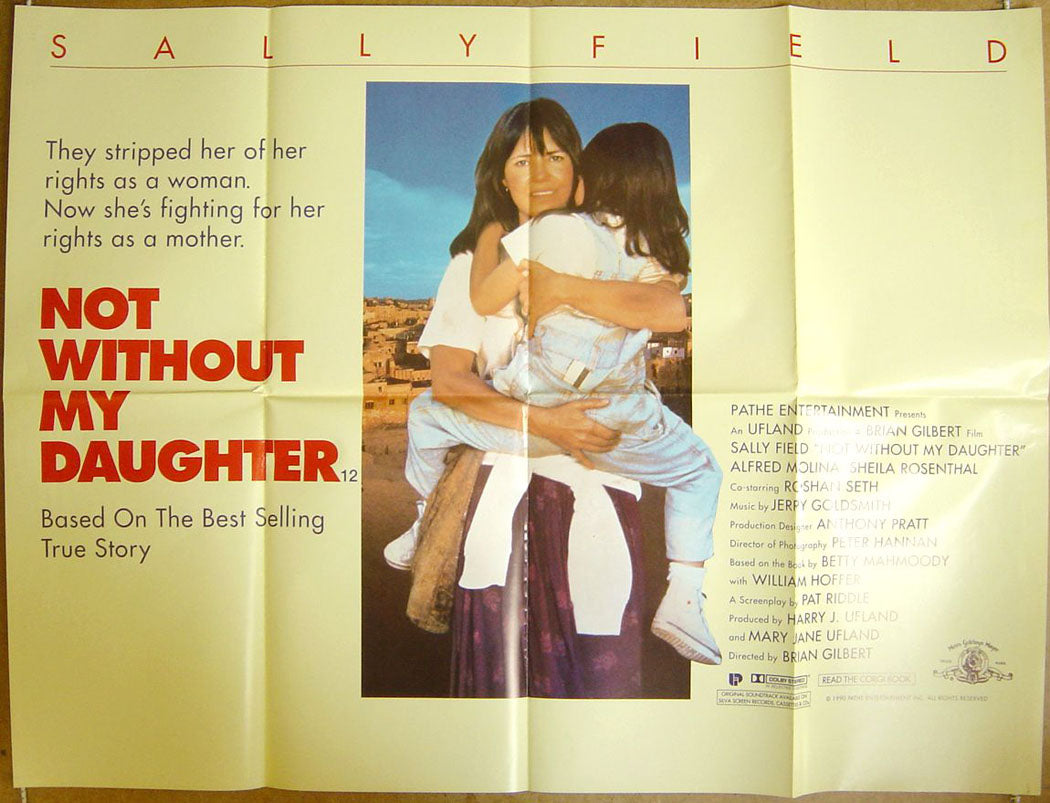 Not Without My Daughter  Original Quad Movie Poster  