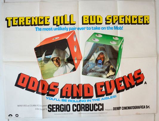 Odds And Evens Original British Quad Poster - Movie Poster