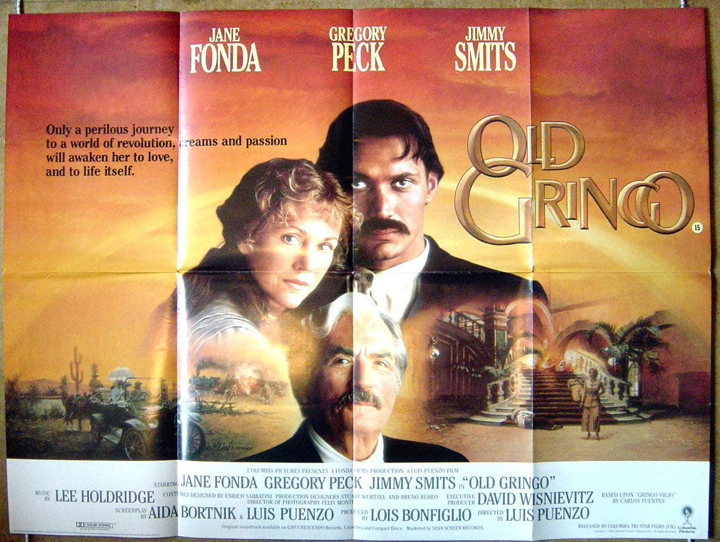 Old Gringo  Original Quad Movie Poster  