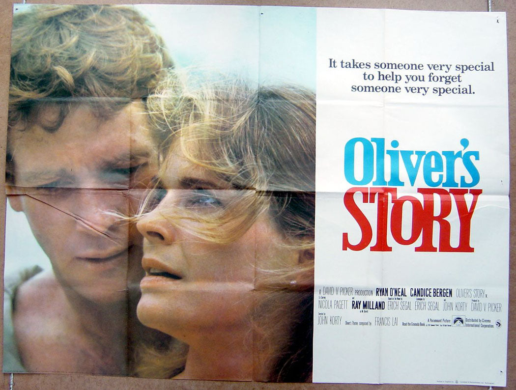 Oliver's Story  Original Quad Movie Poster  