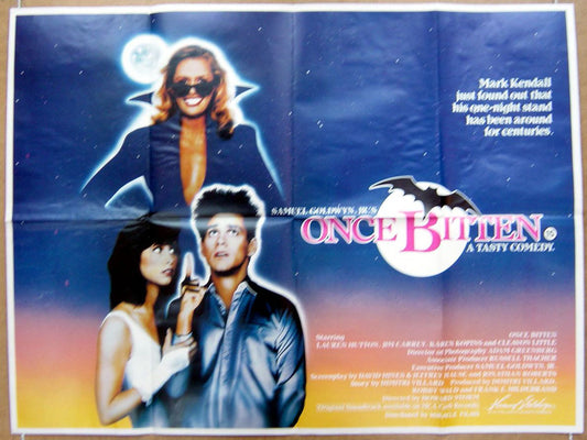 Once Bitten  Original Quad Movie Poster  