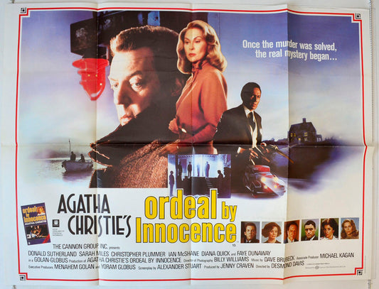 Agatha Christie's : Ordeal By Innocence Original British Quad Poster - Movie Poster