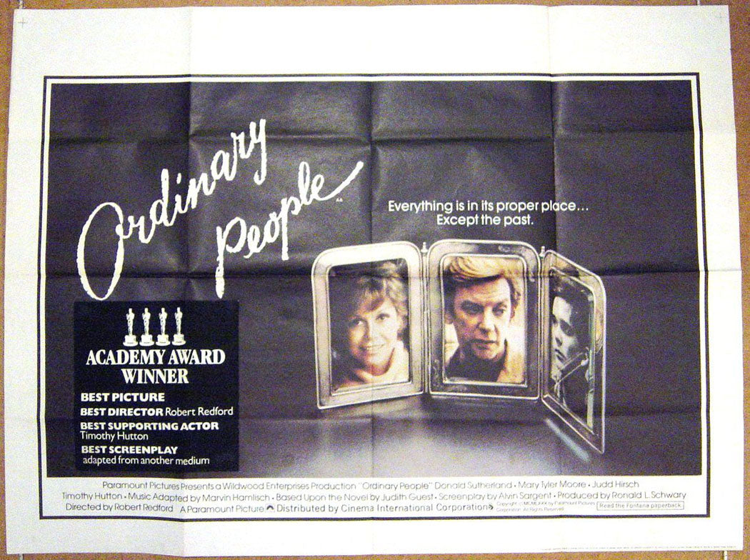 Ordinary People  Original Quad Movie Poster  