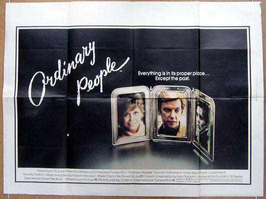 Ordinary People  Original Quad Movie Poster  