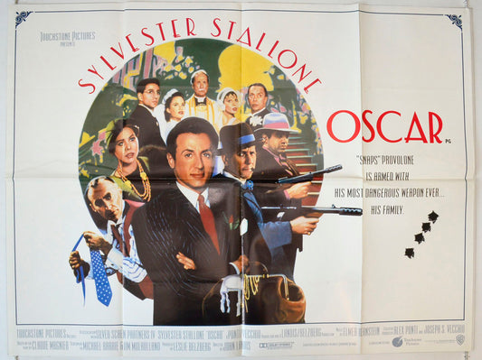 Oscar Original British Quad Poster - Movie Poster