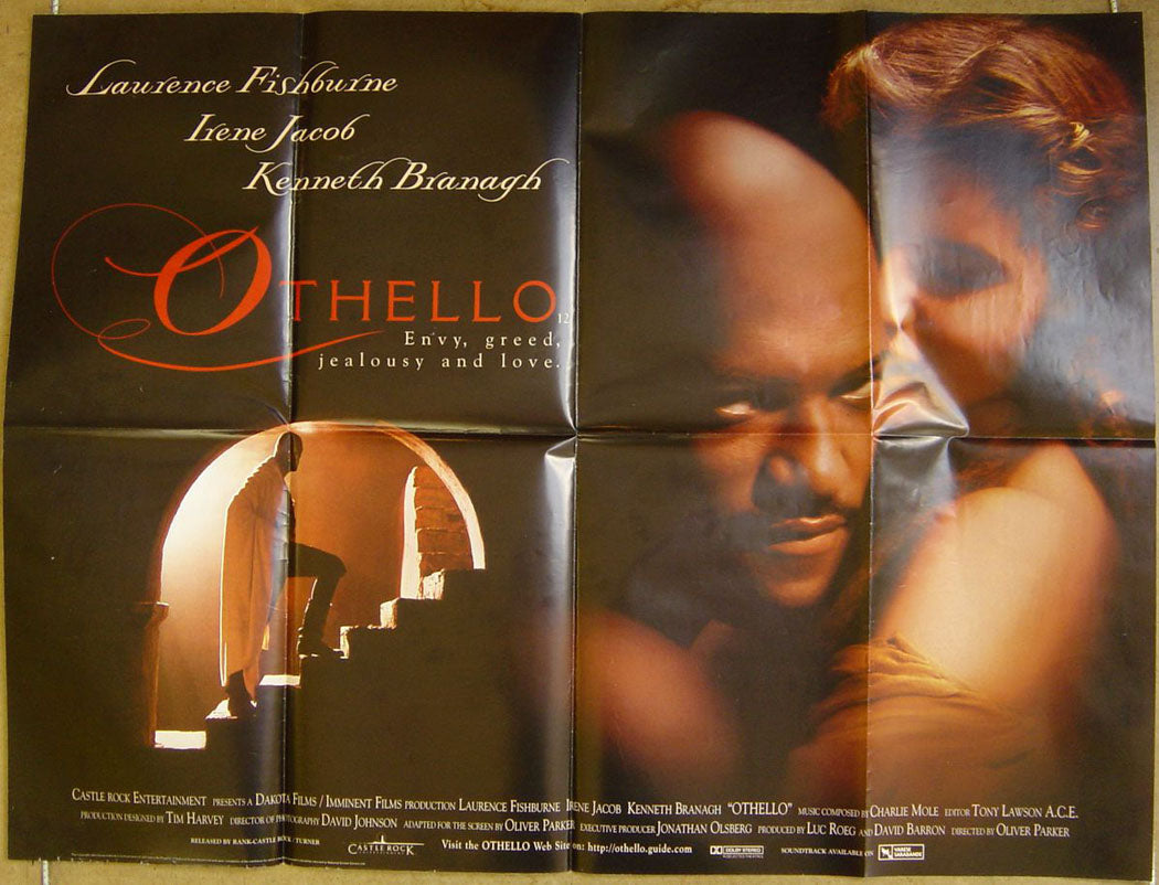 Othello  Original Quad Movie Poster  