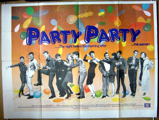 Party Party  Original Quad Movie Poster  