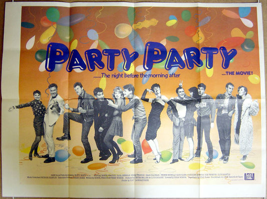 Party Party  Original Quad Movie Poster  