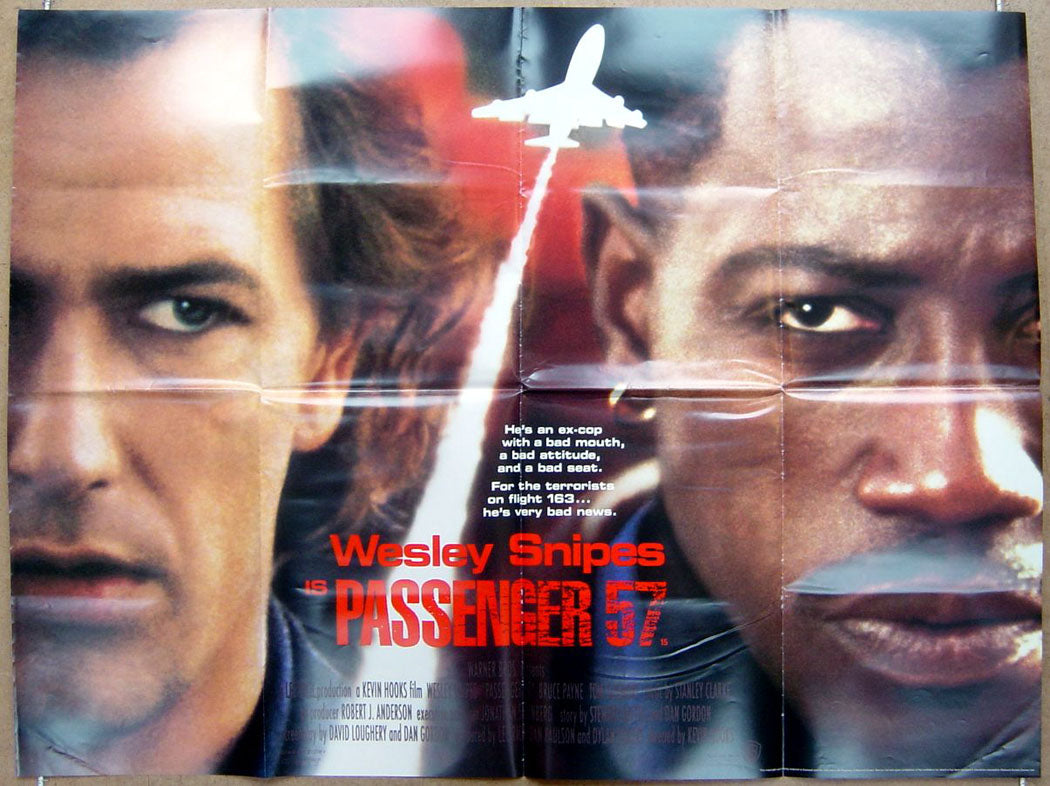 Passenger 57  Original Quad Movie Poster  