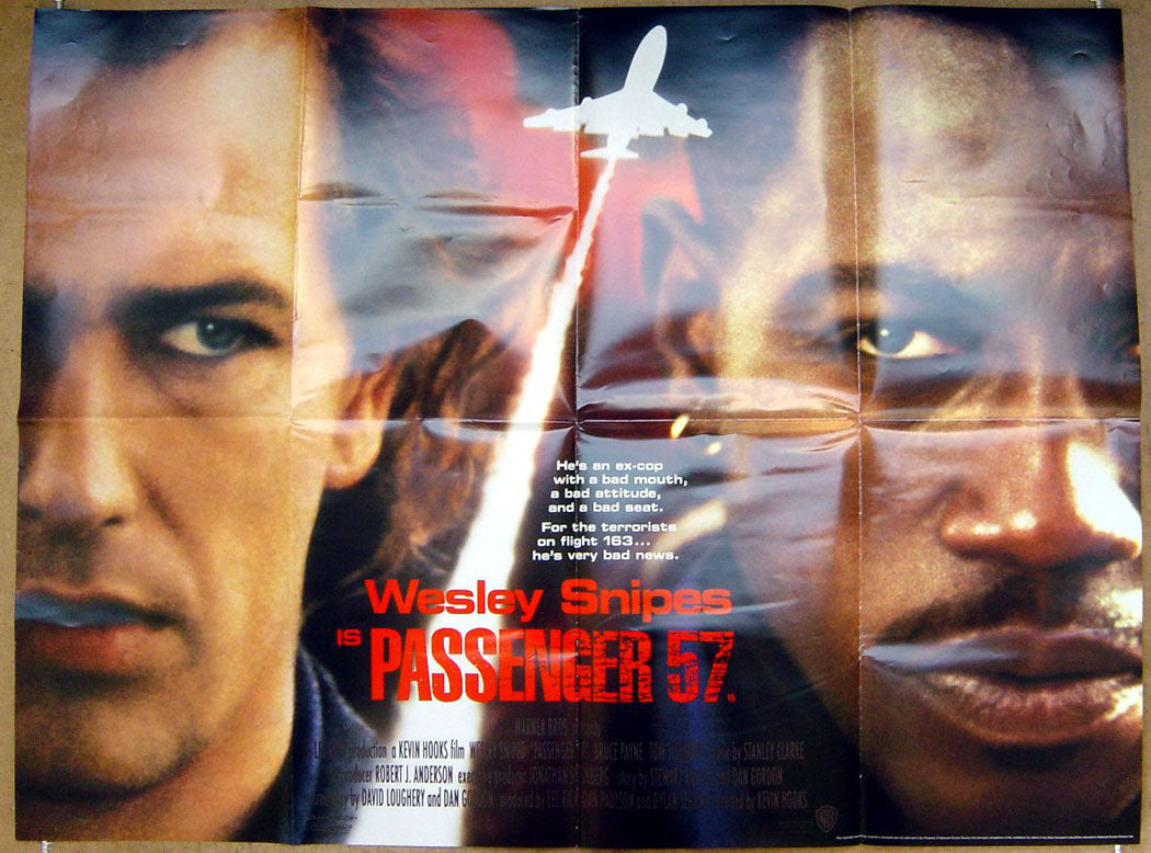 Passenger 57  Original Quad Movie Poster  