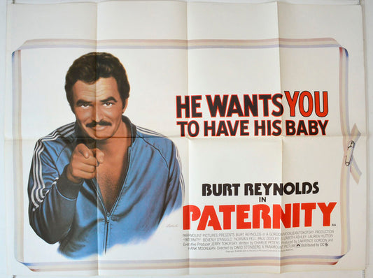 Paternity Original British Quad Poster - Movie Poster