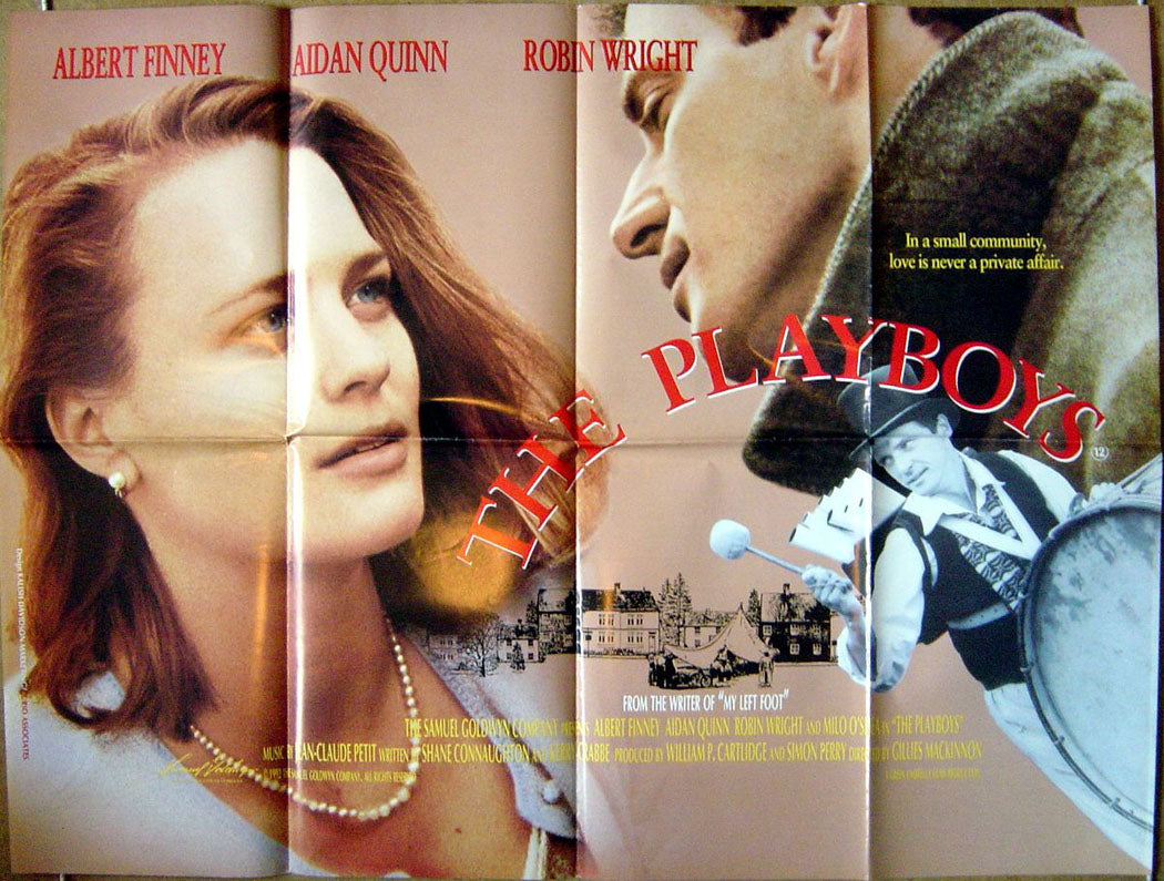 The Playboys  Original Quad Movie Poster  