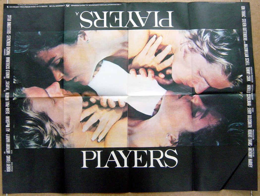 Players  Original Quad Movie Poster  