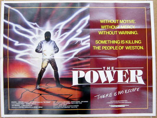 The Power  Original Quad Movie Poster  