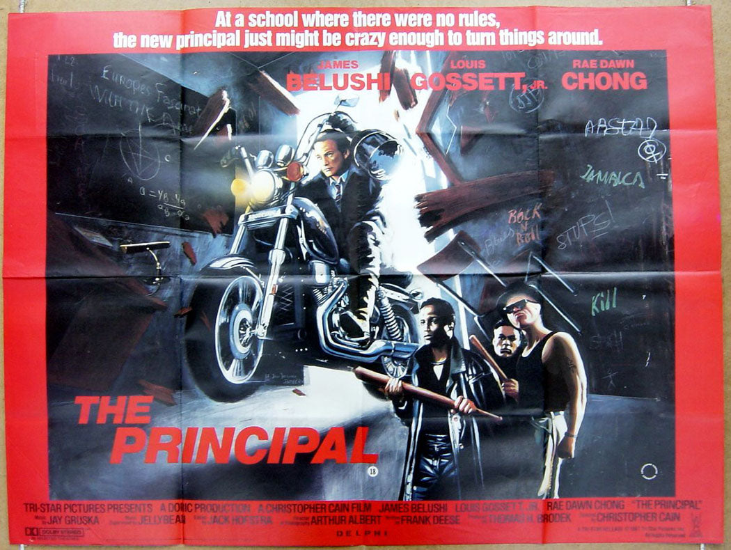 The Principal  Original Quad Movie Poster  