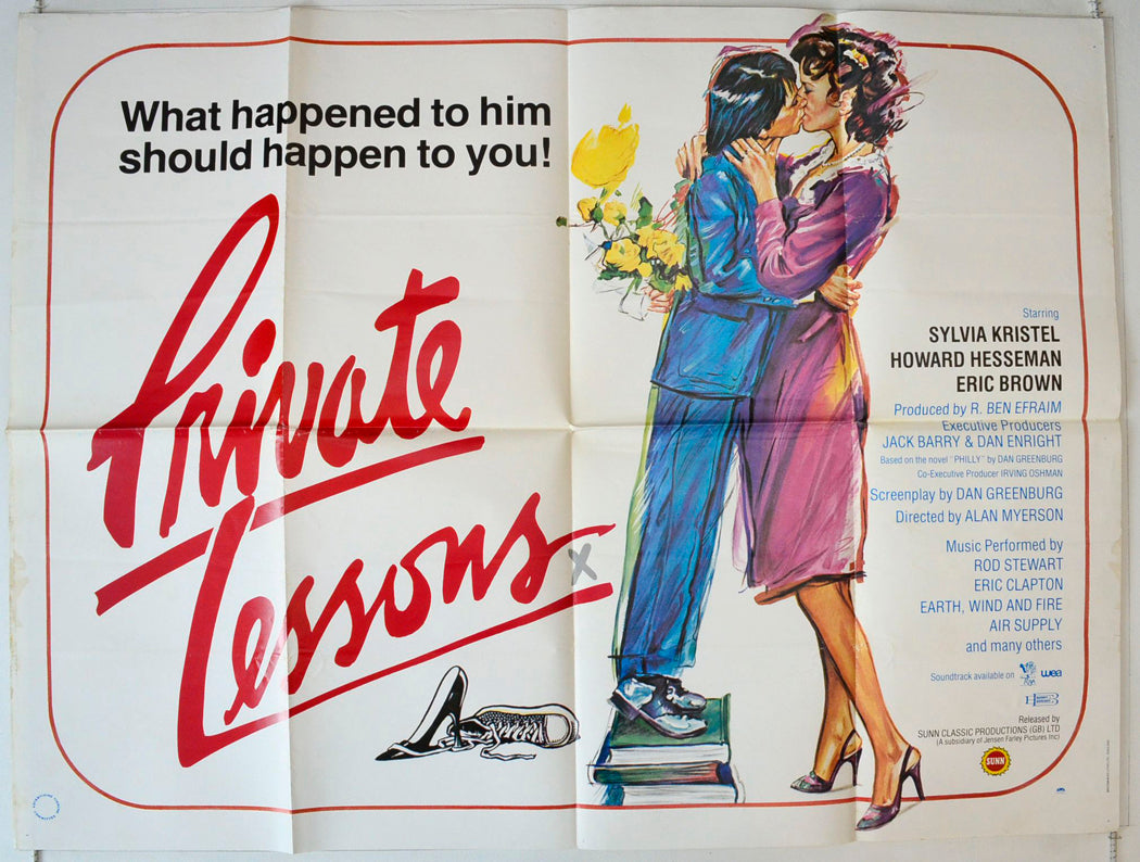 Private Lessons Original British Quad Poster - Movie Poster