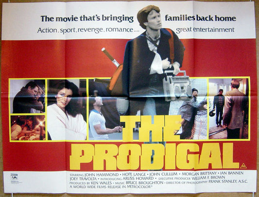 The Prodigal  Original Quad Movie Poster  